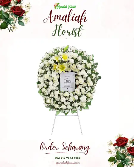 Krans Bunga Duka Kemtuk Gresi